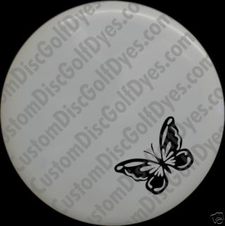 Disc Golf Custom Dye Stencil Butterfly 2 Pack