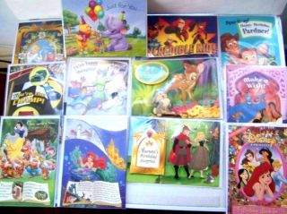 Disney Character Interactive Greeting Cards Activity Minibooks and