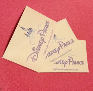 Three 1 Day Walt Disney World Park Hopper Tickets