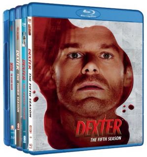 Paramount Dexter Five Season Bundle Blu Ray 1st 5th Seasons 15 Discs