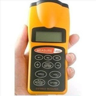  LCD Ultrasonic Distance Measurer Area Volume Calculator Laser