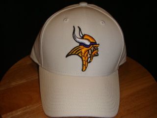  Reebok Minnesota Vikings Team Hat Cap White