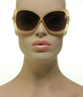  DG Fashion Creme Frame Classic Sexy Retro Style Jackie O Sunglasses
