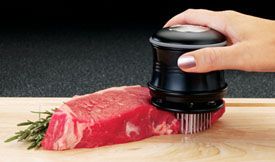 Deni Circular 49 Blade Meat Tenderizer Reduces Cooking Time Marinate