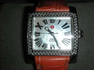200 Michele Watch Diamondhead stainless steel sapphire crystal