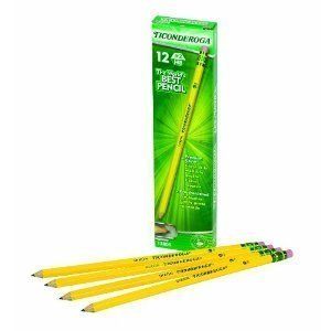 72 Pack Dixon Ticonderoga Yellow 2 Pencils Soft Pre Sharpened 13806
