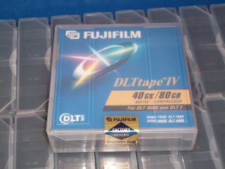 New Fujifilm DLTtape IV 40GB 80GB DLT Tape 1 2 Cartridge Tapes Lot of