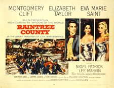 Raintree County 1957 Orig Movie Poster A Half Sheet