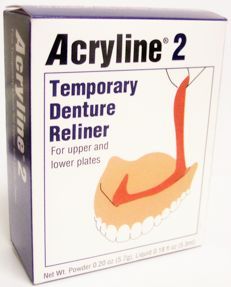 Denture Adhesive Alternative Soft Liner Reliner Kit