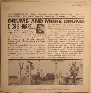 Dickie Harrell Drums and More Drums Gene Vincent Drummer Capitol T