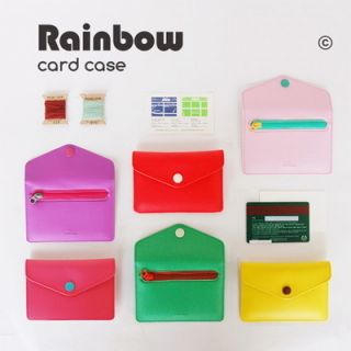 Jamstudio Rainbow Business Credit Card Cases Holders