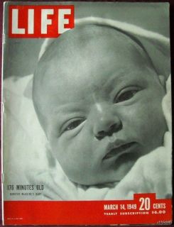 Life March 14 1949 Dorothy McGuires Baby Dick Button