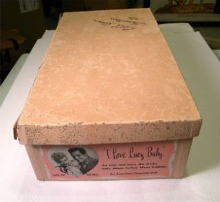 Love Lucy Lucille Ball Desi Arnaz Girl Doll Box 1950s