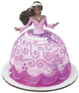 Barbie Perennial Petite African American Cake Set Create Your Own Cake