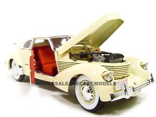  diecast model of 1936 Cord 810 die cast model car by Signature Models