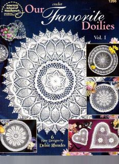  Pattern Book Our Favorite Doilies Volume 1 Delsie Rhoades