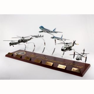 USAF 1 200 Presidential Desk Display Model Helicopter Airplane Fleet