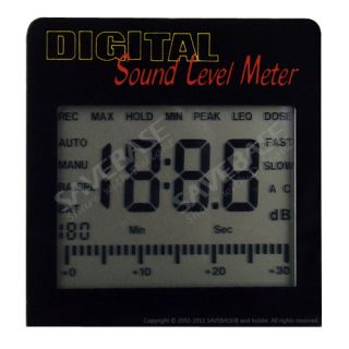 New Accurate Digital Sound Pressure Level Meter Decibel