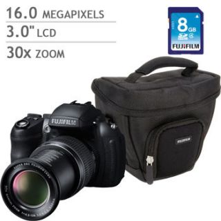 Brand New Fujifilm FinePix HS30EXR Digital Camera Bundle