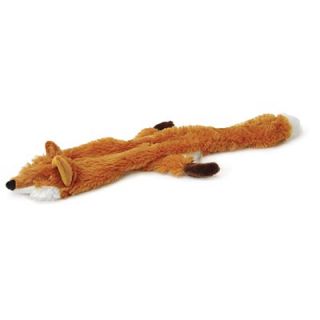 Dog Toy Chew Fox Skinneeez Stuffing Free 23L Dog Toy Fun Toy at Low