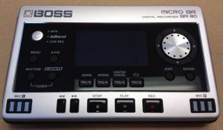 Boss MICRO Digital RECORDER BR 80 8 Multi Track MAKE Backing TRACKS
