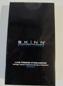 Skinn by Dimitri James Luxe Premier Eyeshadow Seduction 12 Shades New