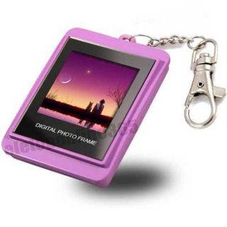 LCD Mini Keychain Digital Photo Frame 8M Viewer New