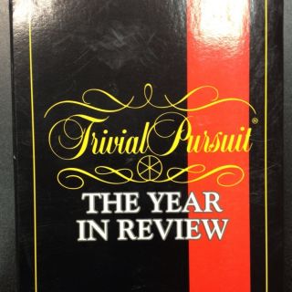  Pursuit The Year in Review 1992 Board Games Trivial Pursuit