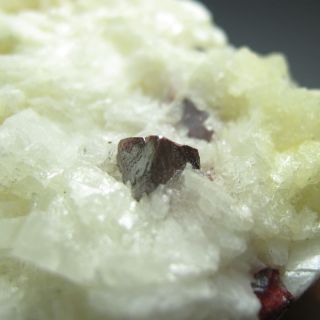 Red Cinnabar Crystal on Dolomite Specimen CBGZ2IF0529