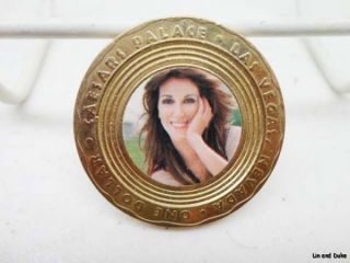 Celine Dion A New Day $1 Caesars Palace Las Vegas Gaming Token Chip