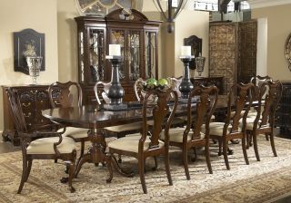 12 piece american cherry dining table and chair set inspired by early