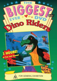 Dino Riders Classic Childrens Cartoon New SEALED DVD