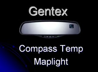Gentex Donnelly Maplight Compass Temp Mirror Harness Map Light Mirror