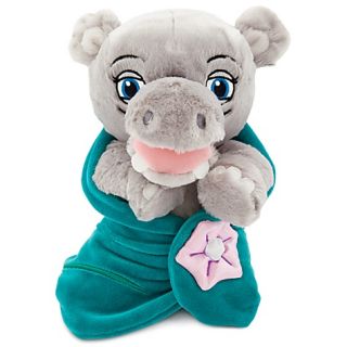 disney s babies 10 inch hippo plush with blanket