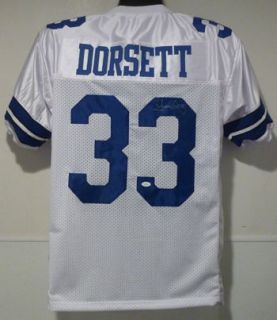 Tony Dorsett Autographed Signed Dallas Cowboys Size XL Jersey w JSA