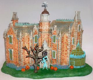 New Disney Village Haunted Mansion Light Up House Figurine