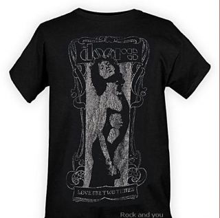 The Doors Jim Morrison Love Me Two Times Punk Rock T Shirt L XL NWT
