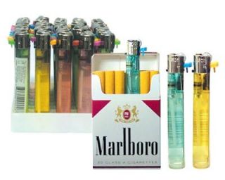 Thin Disposable Lighters 50 Display 1000 PC Wholesale