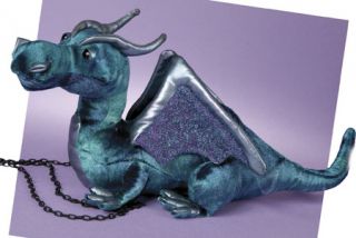 tomy yookidoo douglas toy 15 plush jade blue dragon new