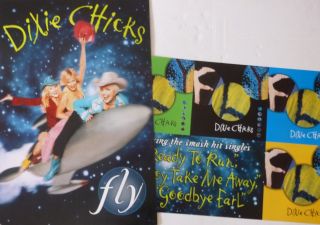 DIXIE CHICKS FLY 2 SIDED U.S. PROMO ALBUM POSTER   Country