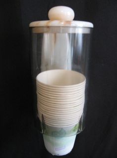 Vintage Plastic Marble Swirl Dixie Cup Holder