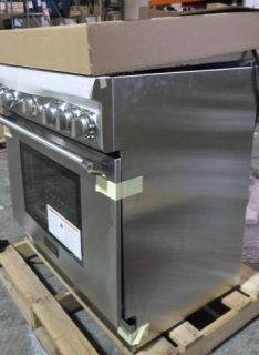 Thermador PRG366GH 36 Pro Style Gas Stainless Steel Convection Range