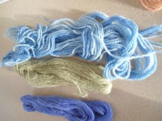 lot dmc appleton wool tapestry yarn thread pastels