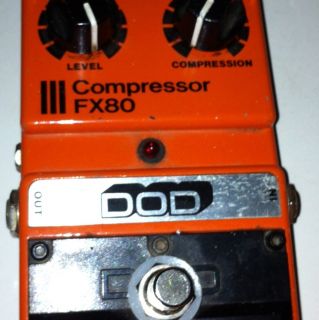 DOD FX 80 Compressor with Upgraded Switch