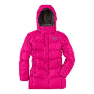 North Face Girls Girls Transit Down Jacket Razzle Pink M Medium 10 12