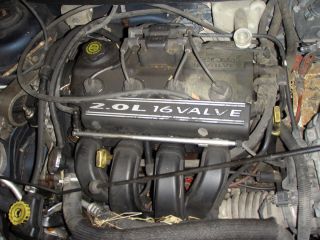 2000 Dodge Neon 2 0 Engine Vin Code C w Out EGR