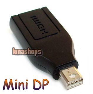 Mini DP Display Port Male to HDMI Female Adapter For MacBook Pro Air