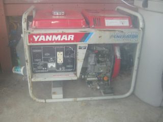  Yanmar Diesel Generator