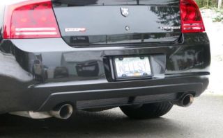 2006 2010 Dodge Charger Custom Rear Diffuser