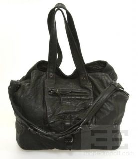 Jerome Dreyfuss Black Leather Billy Shoulder Bag